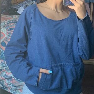 Make + Model blue sweater